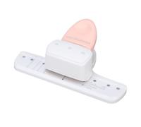 OVAQUIXI 4mm Dia 3 Hole Punch for A5 A6 A7 A8 A7 Pocket A6 Peronal A8 Mini Lightweight Pink