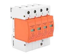 OVAQUIXI 4P 40kA Protective Device Safe Flame Retardant House Arrester for Home Use 420VAC