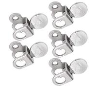 OVAQUIXI 5 Pieces Stainless Steel Needle Clamp Sewing Machine Replacement Needle Collet Holder for Youth 505, with Screwdriver