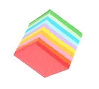 OVAQUIXI 520 Pcs Square Origami Paper, Colorful Double Sided Craft Sheets 5x5 Cm, with Same Color on Both Sides, for Kids Educational Gift and Art Projects