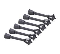 OVAQUIXI 6 Pcs Mini Street Light Model Outdoor Pathway Lantern Post for Doll House Teaching Photography Microscopic Model Lights