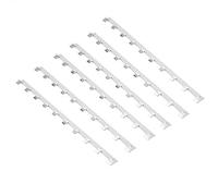 OVAQUIXI 6Pcs Metal Beehive Frame Strips Spacers Bars Sturdy Beekeeping Equipment Frame Supports for Easy Installation and Removal