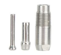 OVAQUIXI 6Pcs Stainless Steel Chicken Drinker Automatic Poultry Drinking Nipple Waterer with 360 Rolling Ball Rust Resistant for Chicken Duck Farming Equipment