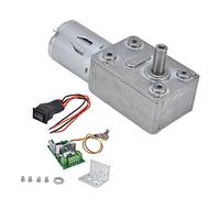 OVAQUIXI 6V Geared Motor Gear Motor with Governor for Electronics and Robotics, Mini Speed Reduction, High-Performance Stainless Steel Shaft (6V100RPM)