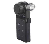 OVAQUIXI ABS Material Touch Keypad Password Lock, No Keys Needed Digital Electronic Security Cabinet Coded Locker with Management Password 1234, for School Hotel Gym Company (Installation Size L=20)