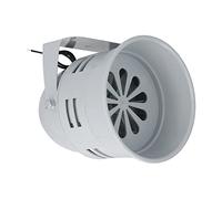 OVAQUIXI ABS Mini Motor Siren High Strength Alarm with Adjustable Base for Public Places Ships 110dB 1 Unit