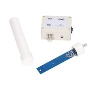OVAQUIXI Active Antenna Connector, ABS Alloy SMA Active Receive Antenna, DC 5 to 13V 100mA, 10kHz to 30MHz, 50 Ohm Coax Adapter for VLF HF Radio Receiver Amateur Listening