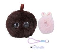 OVAQUIXI AI Smart Robot AI Companion Interactive Plush Toy with Voice Cloning and Emotional Learning for People (Brown (Thursday))