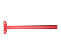 OVAQUIXI Aluminum Alloy T Square Ruler for Precise Layout and Measurement in Carpentry and Art 1 Unit (600mm)