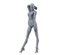 OVAQUIXI ARTIST DRAWING MANNEQUIN, POSABLE PVC ACTION FIGURE BODY FOR SKETCHING, PHOTOGRAPHY & DISPLAY (Grey #14)
