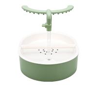 OVAQUIXI Automatic Bird Bath Fountain U Shaped Rainfall Pipe with