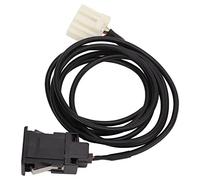 OVAQUIXI Aux Socket Switch Cable, ABS Material, Compatible with 2 3 5 6 MX-5 RX8 CX-7 CX-9, Enjoy Music From Phone Through Car Speakers