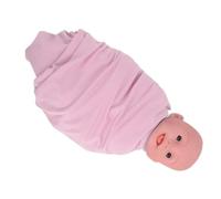 OVAQUIXI Baby Photography Super Soft Wrapping-chin for Babies, Friendly Elastic Clothing Skin for Velvety Clothing for the Absorption of Moments of Growth (Pink)