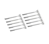 OVAQUIXI Back Scratcher Extendable Telescoping Foldable with 5-Section Stainless Steel Handle and Pocket Clip for Itch Relief and Acupressure