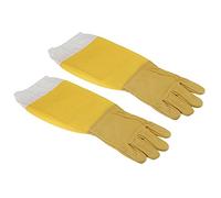 OVAQUIXI Beekeeping Gloves Breathable Sheepskin Long Sleeves