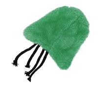OVAQUIXI Bird Plush Corner Hammock Bird Bed Hand Washable Foldable Snuggle Hut 1 Pc Cozy Hideout for Parakeet Cockatiel African Grey Birds in Cage Corners (Grass Green)