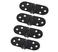 OVAQUIXI Black Zinc Alloy Hinge, Exquisite Folding Table Hinge for Sewing Machine Counters Durable