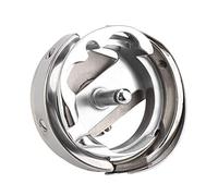 OVAQUIXI Bobbin Case #6-7 Hook for Industrial Sewing Machine Silver Alloy Standard Capacity Fits #0302#0303#0318#6360 with Stop Spinning Faster Design for Unraveling Prevention