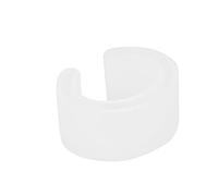 OVAQUIXI Bracelet Jewelry Mold Silicone Bangle Mold 33mm C Type Ring High Transparency Smooth Inner Surface Easy Release Reusable for Bracelet Casting Jewelry Making