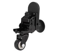 OVAQUIXI Caster Wheel, Heavy Duty Foldable Front Wheel for Rolling Toolbox 200 Lbs/90KG Steel Construction Rubber Tread Quiet Rolling