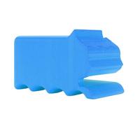 OVAQUIXI Cat Scratcher Cardboard Strip Cutter 3D Printed Cat Shaped Cardboard Cutter Handheld Tool with Ergonomic Design for DIY Scratching Board and Recycling (Blue)