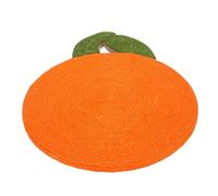 OVAQUIXI Cat Scratcher Mat, Wall Mounted Space Saving Jute Scratcher Pad with Suction Cups, for Indoor Cats to Protect Furniture