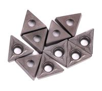 OVAQUIXI CNC Insert Blade 10pcs Premium Carbide Inserts for Turning Steel Processing Suitable for CNC Lathe Use