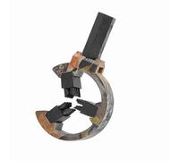 OVAQUIXI Compact & Durable Compound Bow Rest, Lightweight Alloy Material, Center Shot Y-shaped Brushes, Windage Adjustment, Perfect for Left or Right Hand Archers (Camouflage)