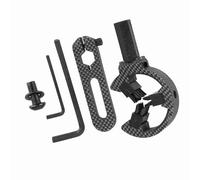 OVAQUIXI Compact & Durable Compound Bow Rest, Lightweight Alloy Material, Center Shot Y-shaped Brushes, Windage Adjustment, Perfect for Left or Right Hand Archers (Carbon cloth camouflage color)