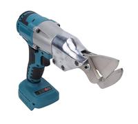 OVAQUIXI Cordless Metal Shears, 360 Degree Rotating Head with Stepless Speed Control for Stainless Steel Aluminum PVC Cutting (Fit for Makita)