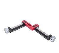 OVAQUIXI Corner Clamp, 90 Degree Right Angle Clamp L Shaped Adjustable G Shaped Tools with 2 Shims Aluminum Alloy and Stainless Steel