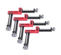 OVAQUIXI Corner Clamp, Adjustable 90 Degree Right Angle Clamp and Positioning Square for Woodworking 4 Squares 8 G Clamps and 8 Gaskets