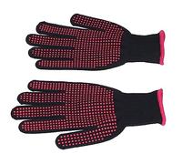 OVAQUIXI Cut Resistant Gloves HPPE Protection Tool Gloves 2 Pairs High Density Breathable Work for Kitchen Gardening Wood Carving Carpenter Plumber (Pink)