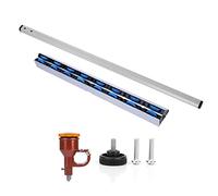 OVAQUIXI Deluxe Glass Cutter, Automatic Push, T Type Glass Cutter for Cutting, 60CM Length for Art and Craft Projects