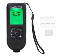 OVAQUIXI Digital Paint Thickness Gauge, 0-2000µm Range, Automatic Shutdown, Black