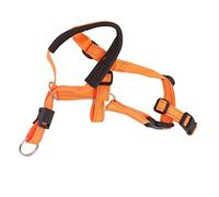 OVAQUIXI Dog Head Collar, Nylon Dog Halter with Safety Strap, Adjustable Anti Pull Headcollar for Dogs XL, Breathable Drinking Space, Neck Pressure Relief for Outdoor Walks (XL)