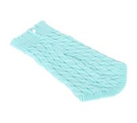 OVAQUIXI Dog Sweater Winter Warm High Neck Soft Wool Knit Pet Pullover with Windproof Collar Elastic Hem for Small Medium Large Dogs (XL)
