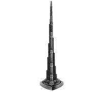 OVAQUIXI Dubai Tower Model, Burj Khalifa Tower Model, Alloy Miniature Landmark Figurine Home Decor for Living Room Desk