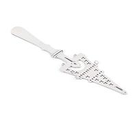 OVAQUIXI Durable 304 Stainless Steel Absinthe Wooden Spoon, for Absinthe Set, Traditional 19th Century Preparation, Bar Use (Iron Tower Absinthe Spoon)