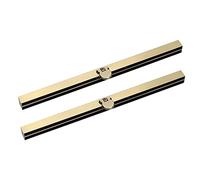 OVAQUIXI Durable Exquisite 2 Pieces Metal Purse Frame Simple Style Purse Frame Clamp/Holder Iron Tailoring Accessories for DIY Bag Cyan 19cm