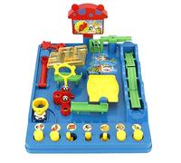 OVAQUIXI Dynamic Maze Game Table Toy Portable Mini Water Maze Desktop Game for Kids Adults with Eco-Friendly ABS Material Hand-Eye Coordination Training Fun Family Parent-Child