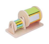 OVAQUIXI Educational Wooden Rolling for Color Cognition, Multifunctional Sensory Toy for Children, Suitable for Early Learning Play