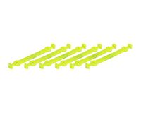 OVAQUIXI Effective Tennis Racket Silicone Material Long Buckle Dampeners Reduce Vibrations Provide Comfortable Tennis Game (Fluorescent Yellow)