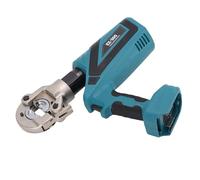 OVAQUIXI Electric Hydraulic Crimping Tool, 60KN Rechargeable Battery Powered Crimper with 360° Rotating Head and LED Screen, for Copper Aluminum Cable Electrical Applications