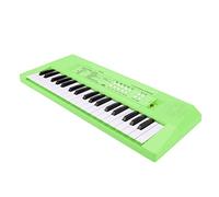 OVAQUIXI Electronic Piano Keyboard Children's Toy, 37 Key Learning Instrument with Microphone, for Developing Musical Talents, Lightweight Design (Green)