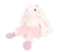 OVAQUIXI Elegant Princess Bunny Plush Toy, Intricate Design Doll for Dreamy Princesses, Soft Plush Material (Pink)