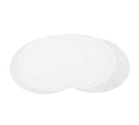 OVAQUIXI Felt Dish Protection Pads Anti Friction Storage Separators with 3 Sizes 4.5-9.8 Inch for Protecting Fine China Porcelain and Dinnerware in Cabinets (White)