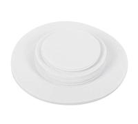 OVAQUIXI Felt Dish Protection Pads Anti Friction Storage Separators with 3 Sizes 4.5-9.8 Inch for Protecting Fine China Porcelain and Dinnerware in Cabinets (White)