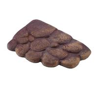 OVAQUIXI Floating Island Resin Basking Island NS 78 Size 16 X 11 X 3 Cm Aquarium Stone Decor for Semi Aquatic Animals with Floating Design Rock Look Easy Resting Area (NS-79 Large)