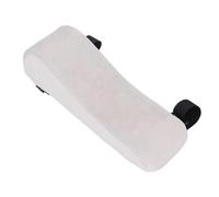 OVAQUIXI Gaming Chair Armrest Pad Durable Memory Foam Cover Relieve Pressure Armrest Elbow Pillow for Office Chair, Polyester Memory Foam, for Prolonged Sitting at The Office/Home (Gray)